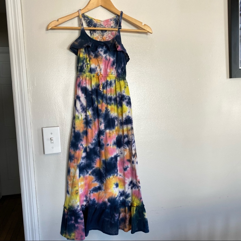 D-SIGNED GIRLS TYE DYE LONG DRESS 👗